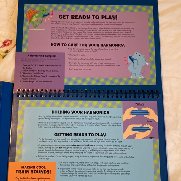 Nib harmonicas, song book, music - Picture 5 of 6